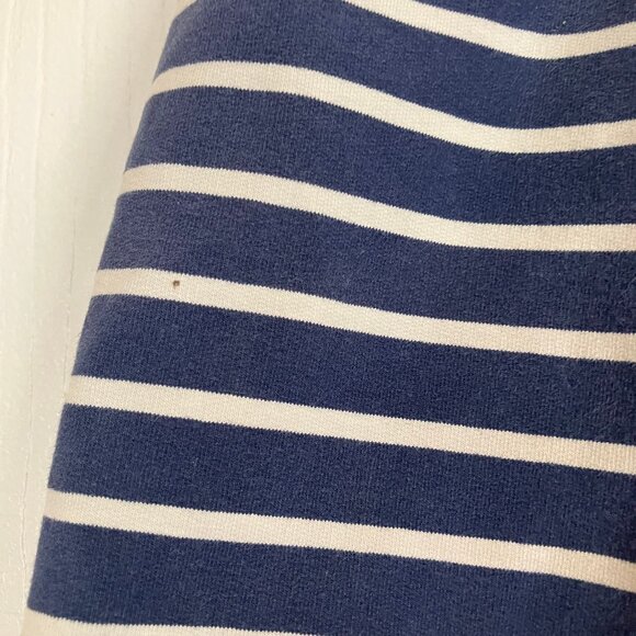 Hanna Andersson blue striped leggings, size 4 - Picture 4 of 7